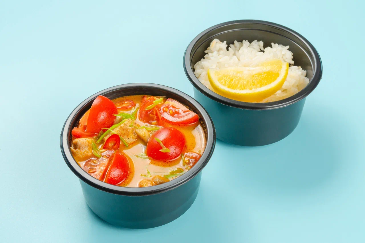 Том Ям с курицей 