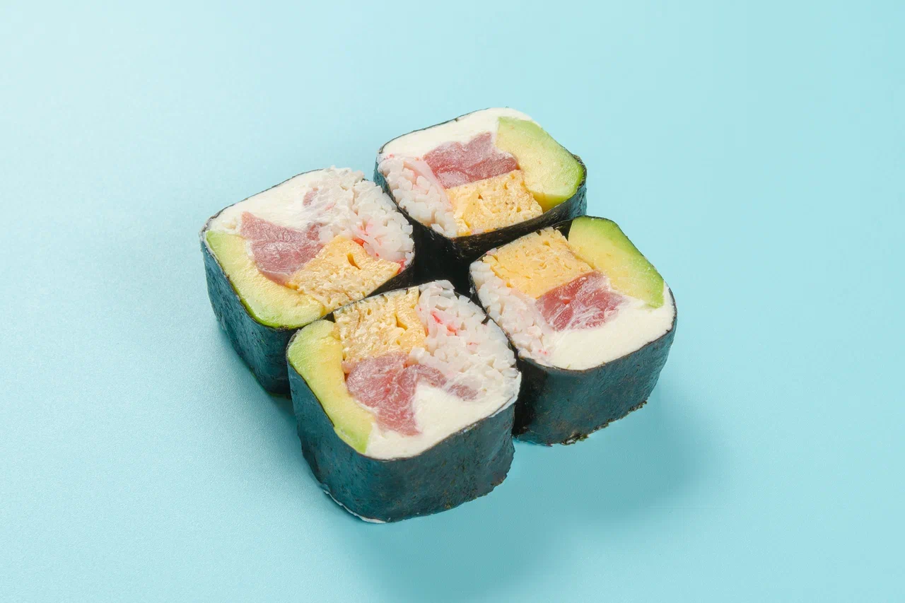 Ролл без риса с тунцом 4 шт